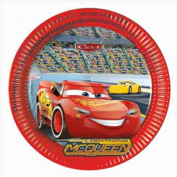 Teller Cars 3, 8 Stk.