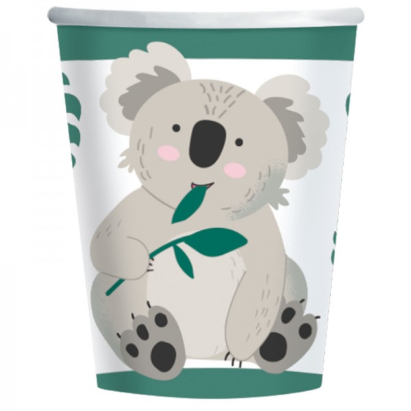 Becher Koala, 8 Stk.