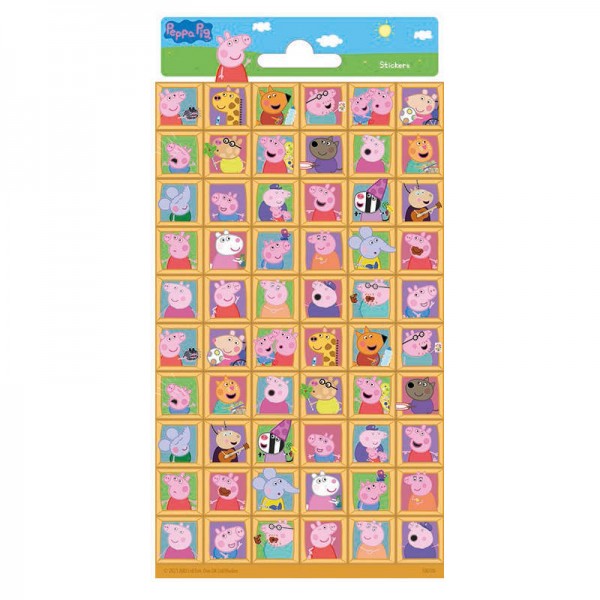 Stickerbogen Peppa Pig