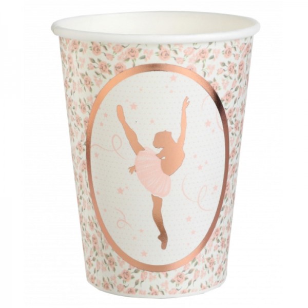 Becher Ballerina, 10 Stk.