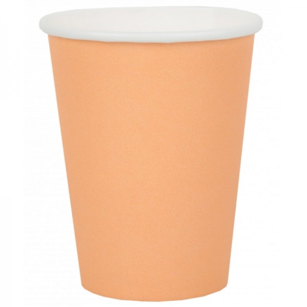 Becher coral, 10 Stk.