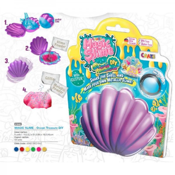 Craze Magic Slimy Shell Junior Partyshop Ch