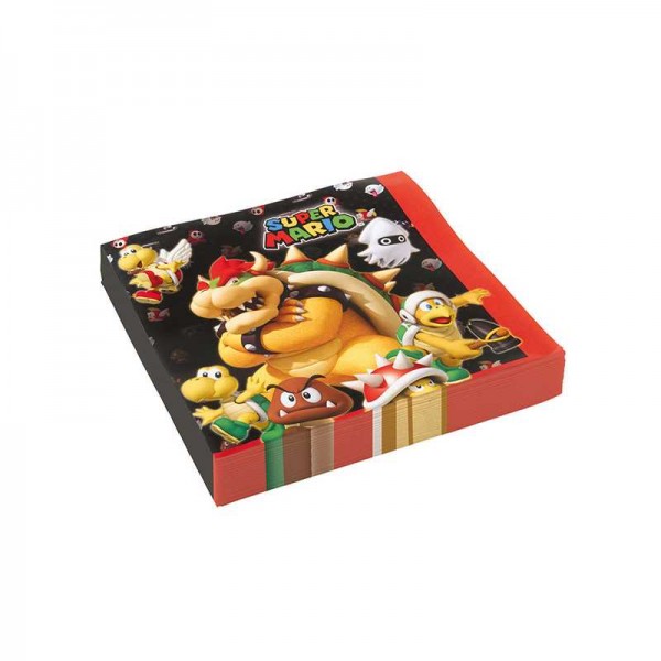 Servietten Super Mario Bros., 20 Stk.