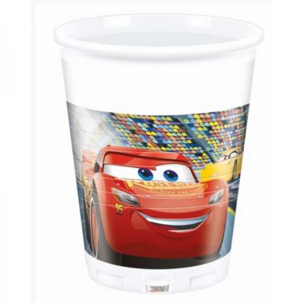 Becher Cars 3, 8 Stk.