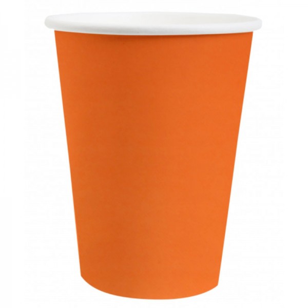 Becher orange, 10 Stk.