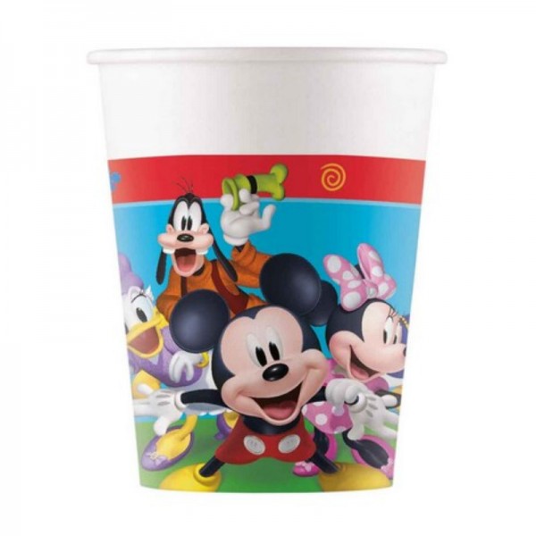 Gobelets de fête Mickey Mouse, 8 pcs.