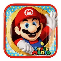 Partyteller Super Mario Bros., 8 Stk.
