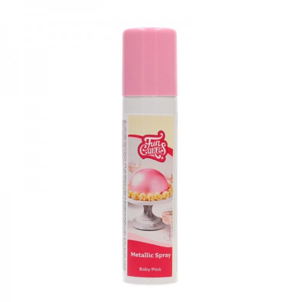 Funcakes Metallic Spray Babypink