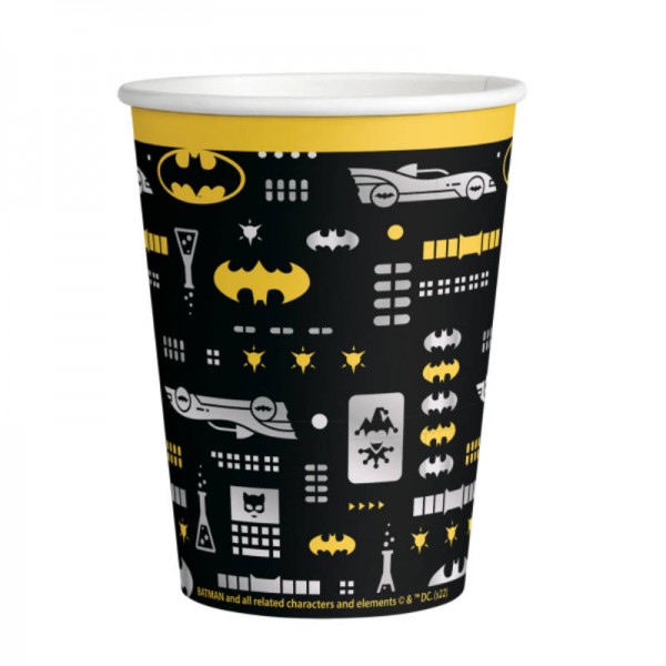 Partybecher Batman, 8 Stk.