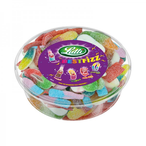 Seau à bonbons Best Fizz, 550g