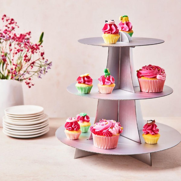 Cupcake Ständer Silber