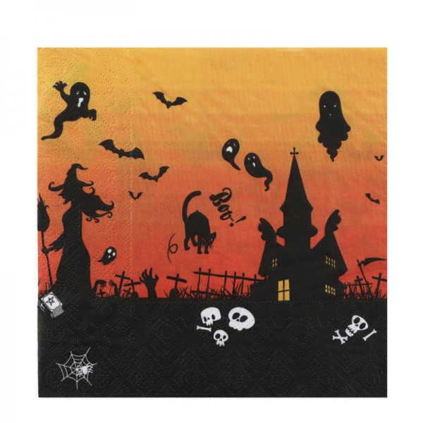 Serviettes Halloween, 20 pcs.