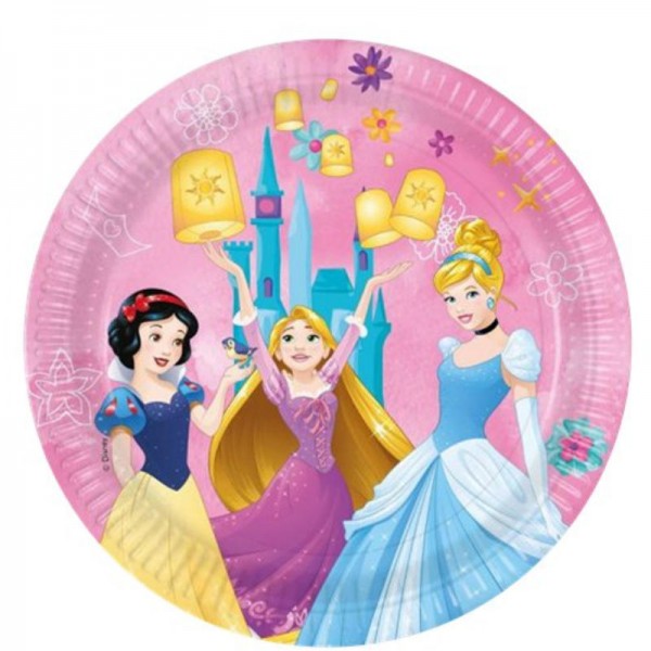 Teller Disney Prinzessin, 8 Stk.