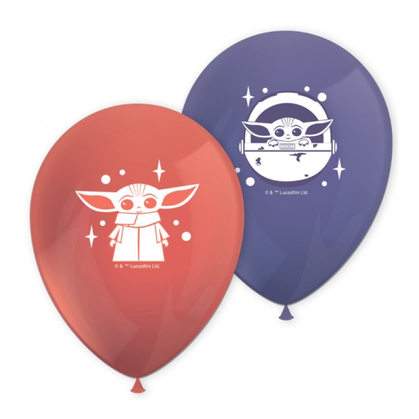 Luftballons Star Wars Mandalorian, 8 Stk.