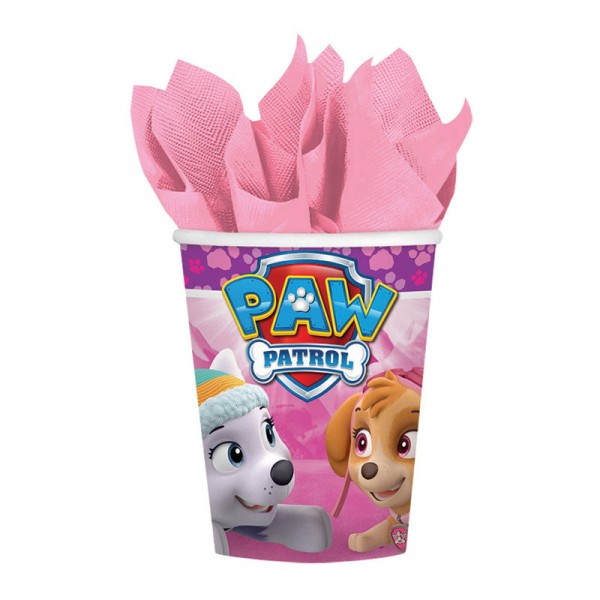 Becher Paw Patrol Girls, 8 Stk.