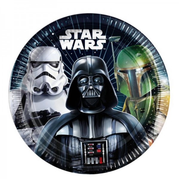 Teller Star Wars Galaxy, 8 Stk.