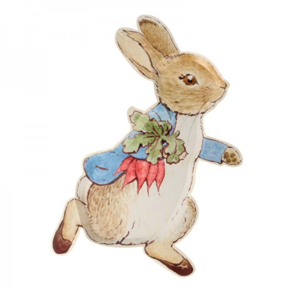 Assiettes de fête Meri Meri Peter Rabbit, 12 pcs.