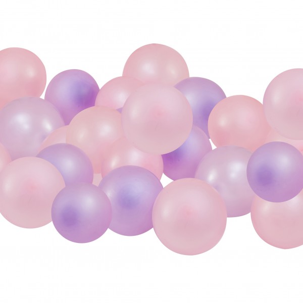 Luftballon Pink & Violett, 40 Stk.