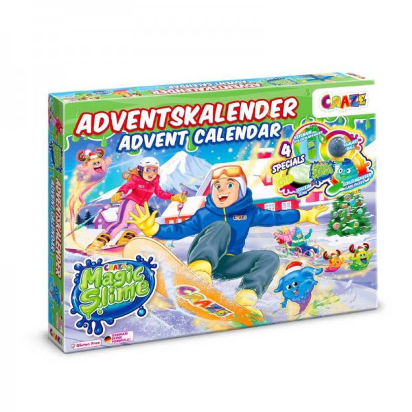 Adventskalender Slime-Winter