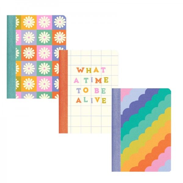 Set de carnets de notes mix, 3 pcs.