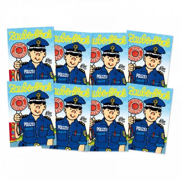 Bloc magique Police, 8 pc.