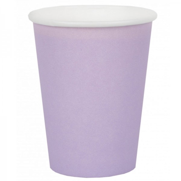 Becher violett, 10 Stk.