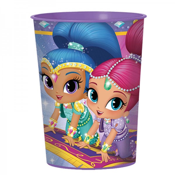 Becher Plastik Shimmer & Shine, 1 Stk.