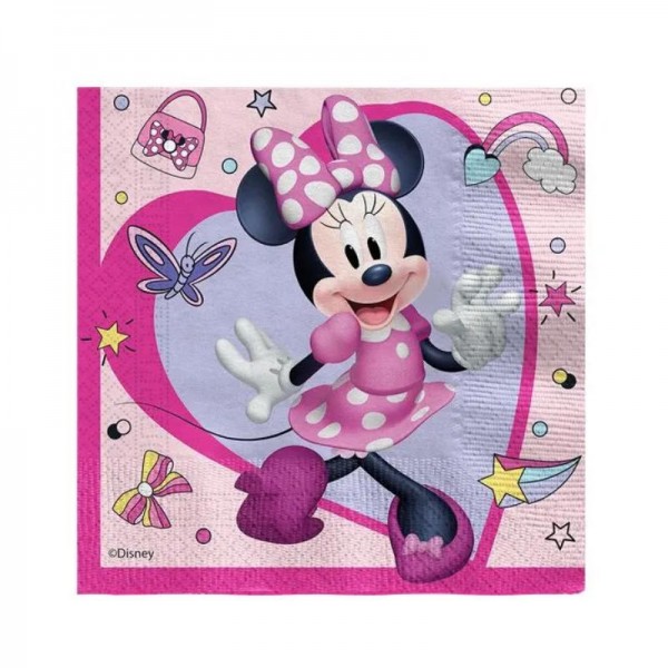 Servietten Minnie Maus, 20 Stk.