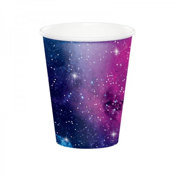 Partybecher Galaxie, 8 Stk.