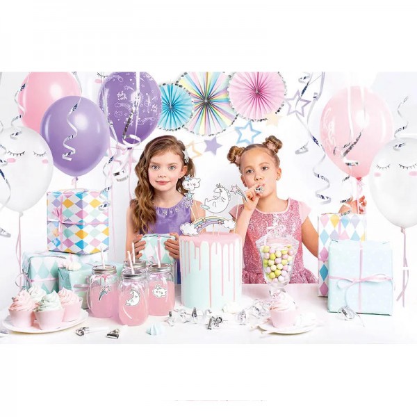 Set de décoration de fête Licorne