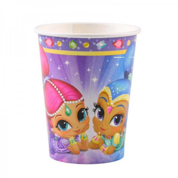 Becher Shimmer & Shine, 8 Stk.