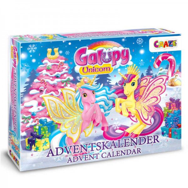 Calendrier de l'avent Galupy Licorne