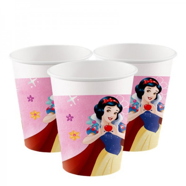 Gobelets de fête Disney Princesse, 8 pcs.