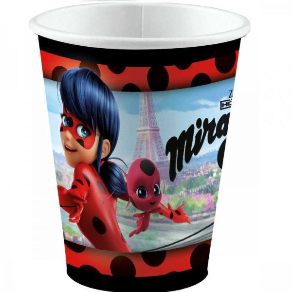 Becher Miraculous, 8 Stk.