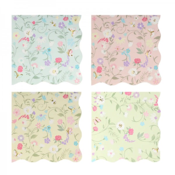 Serviettes Meri Meri Jardin petit, 16 pcs.