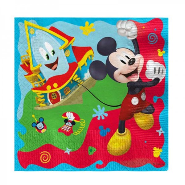 Servietten Mickey Mouse, 20 Stk.