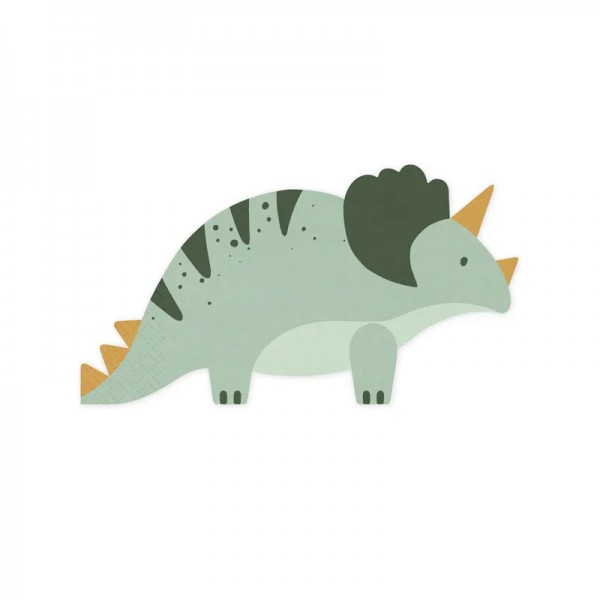 Servietten Triceratops, 12 Stk.