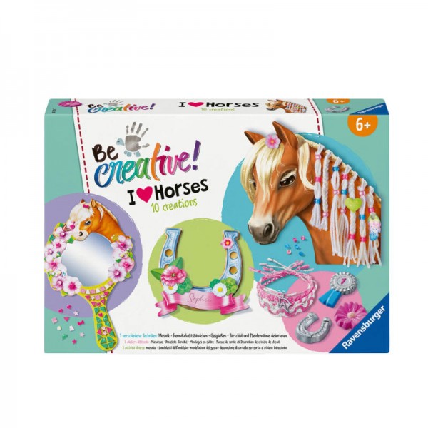 BeCreative Horses Bastel-Set