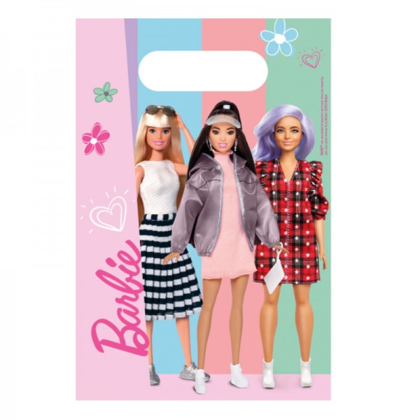 Sacs de fête Barbie, 8 pcs.