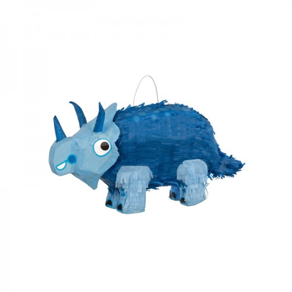 Pià±ata Triceratops bleu